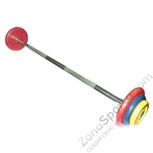 Штанга MB Barbell MB-BarMW-C25 женская неразборная