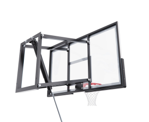 Баскетбольный щит DFC со съёмным регулятором высоты, поликарбонат 3 мм, 136 х 80 см