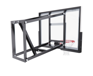 Баскетбольный щит DFC со съёмным регулятором высоты, стекло 6 мм, 110 х 70 см