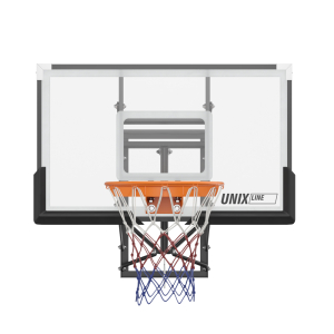 Баскетбольный щит регулируемый UNIX Line B-Backboard-PC 50x32 R45 BSBS50APCBK