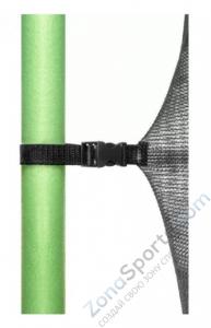 Батут Alpin 4,35 м с защитной сеткой и лестницей