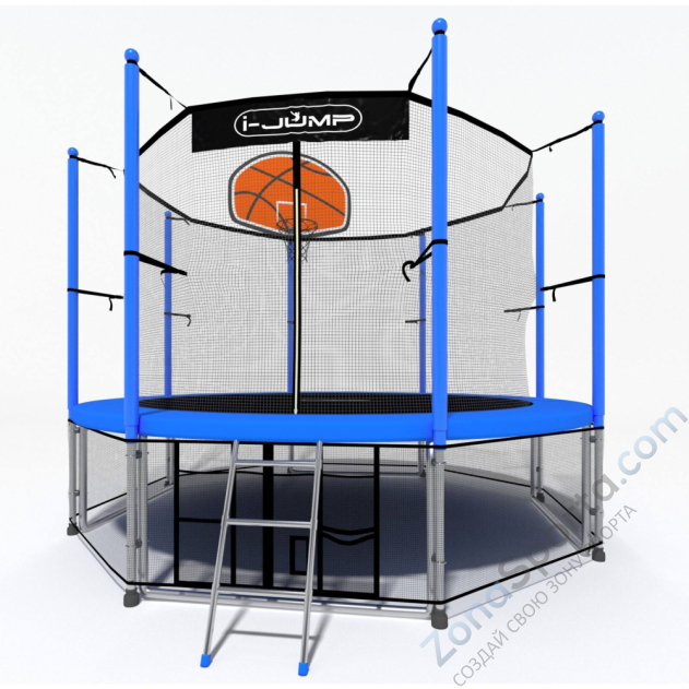 Батут i-Jump Basket 10ft blue