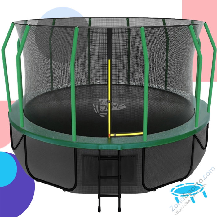 Батут с защитной сеткой KedaJump Jumpinator 16FT