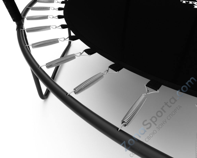 Батут Triumph Nord Премиальный Серый/Оранжевый 305 см