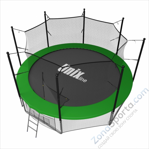 Батут Unix line 12 ft inside (Green)