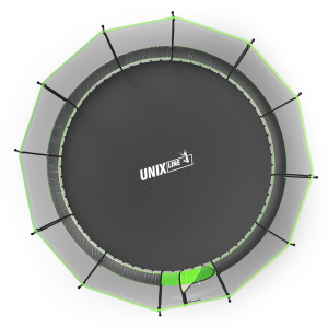 Батут Unix Line 16 ft UFO Green