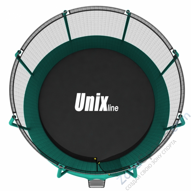 Батут Unix line 8 ft Supreme (Green)