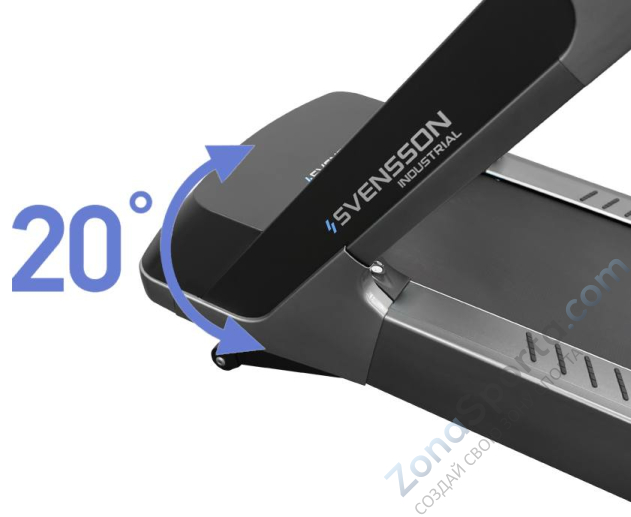 Беговая дорожка Svensson Industrial Armortech TFT (Graphite blue)