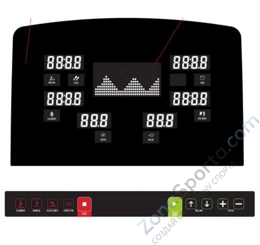 Беговая дорожка UltraGym UG-M 004