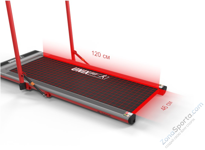 Беговая дорожка Unix Fit R-300C Red