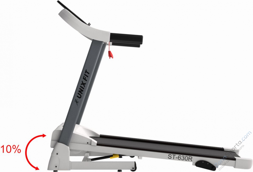 Беговая дорожка Unix Fit ST-630R White