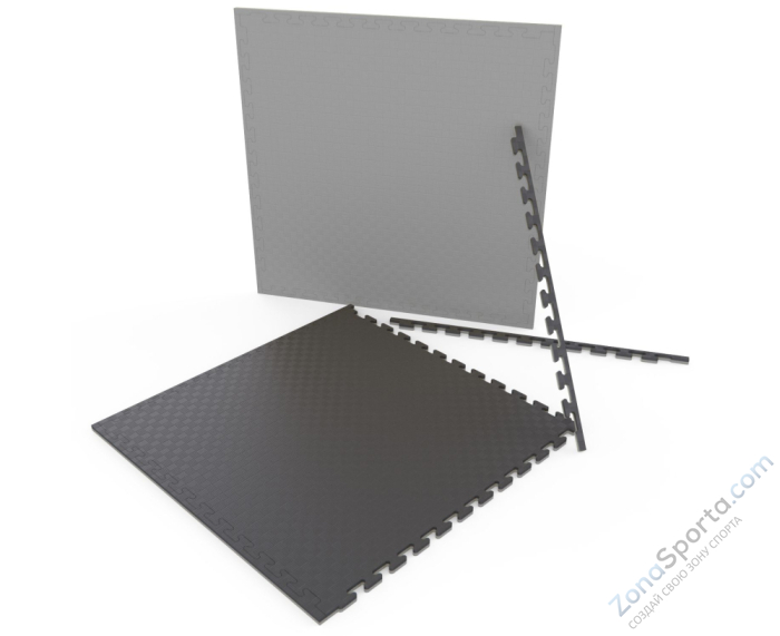 Будо-мат EVA DFC 100 x 100 см, 20 мм, цвет серо-графитовый