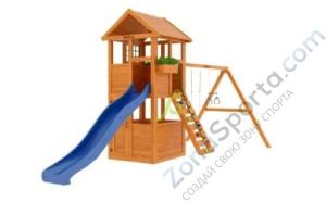 Деревянная детская площадка для дачи Igragrad Клубный домик