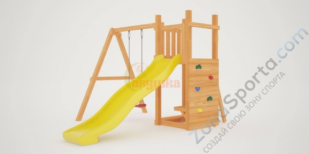 Детская площадка Савушка Мастер 6 с качелями