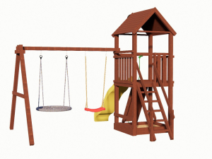 Детская деревянная площадка Smile Big Base