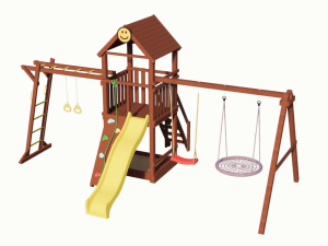 Детская деревянная площадка Smile Big Grab