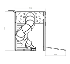 Детская игровая площадка IgraGrad К1