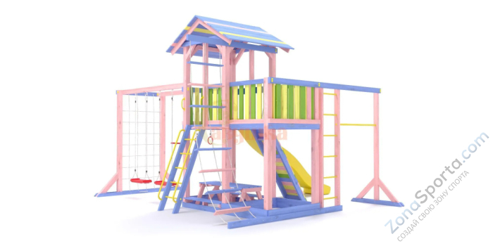 Детская игровая площадка Савушка-15 (Color-7)