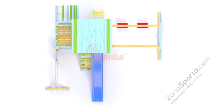 Детская игровая площадка Савушка-15 (Color-8)