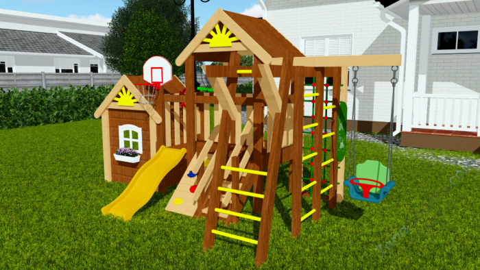 Детская площадка для дома Baby Mark 3