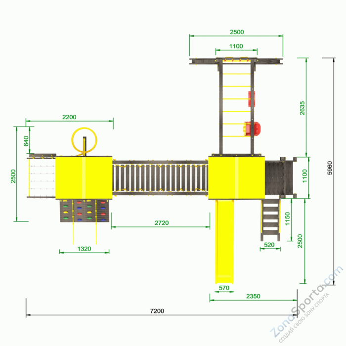 Детская площадка Пикник Black Кракен