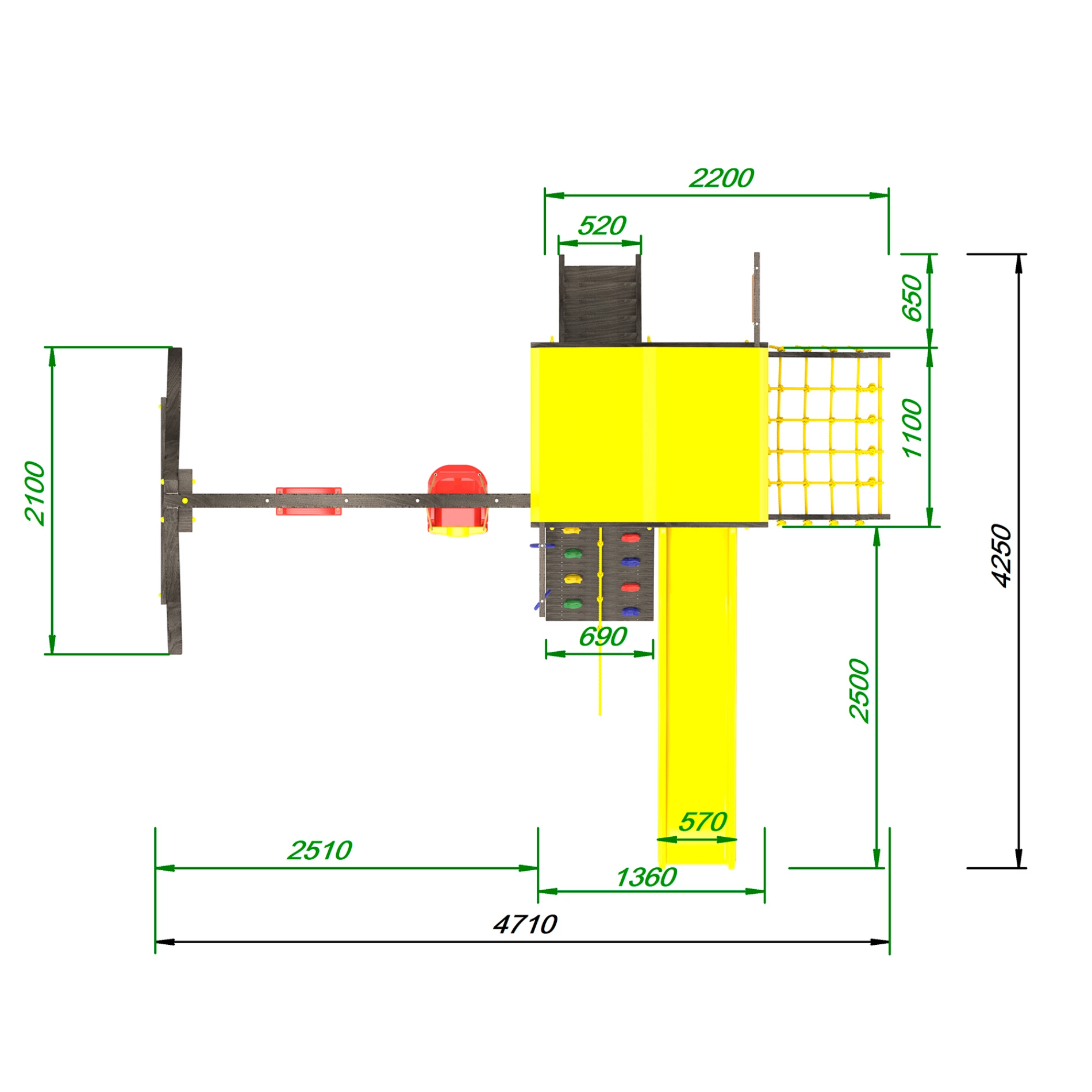 Детская площадка Пикник Black Тасмания