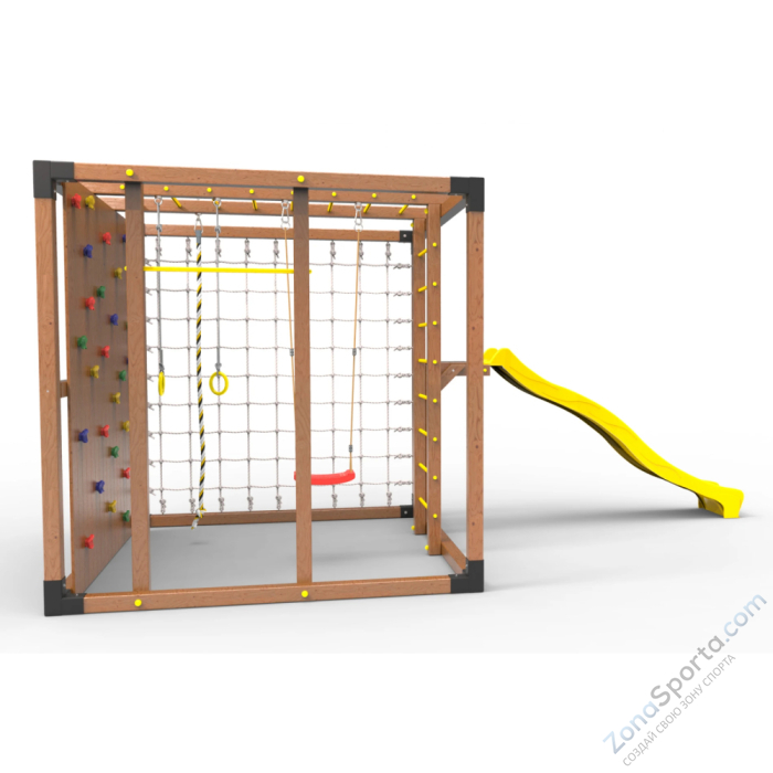 Детская площадка Пикник Куб Оптимус с горкой