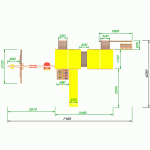 Детская площадка Пикник Оптимус Твин