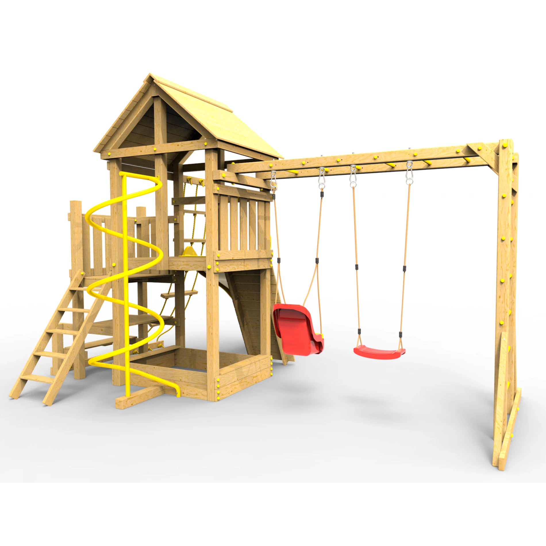 Детская площадка Пикник Стандарт Д Макси с рукоходом Вираж