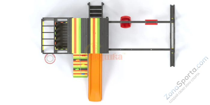 Детская площадка Савушка Мастер 4 (orange)