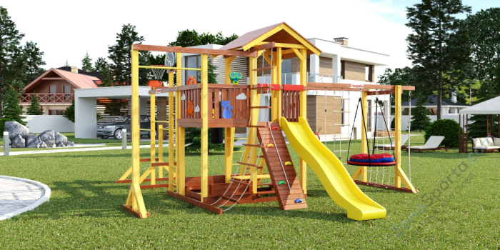 Детская площадка Савушка Семейная Comfort Plus