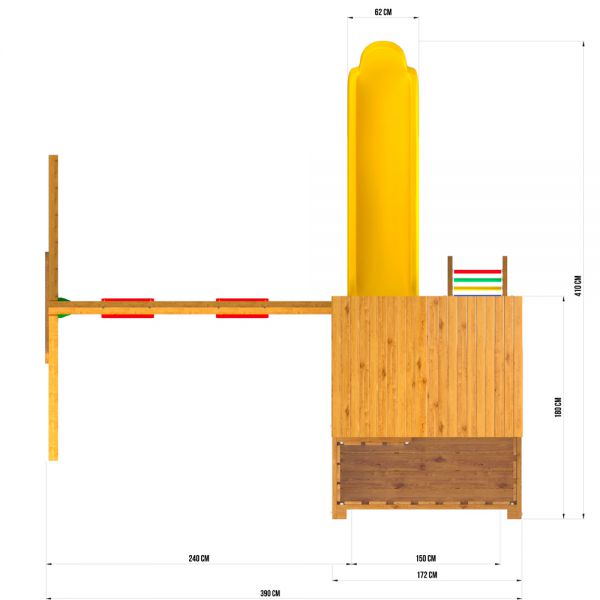 Детский игровой комплекс Jungle Palace JP9 