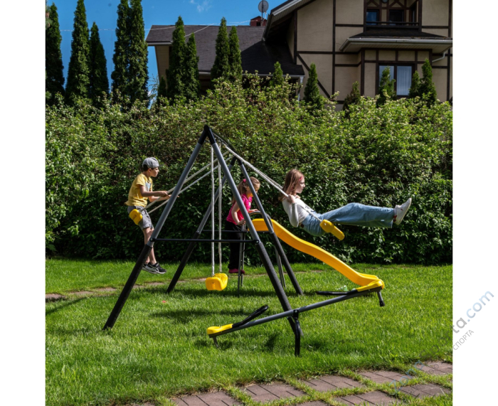 Детский комплекс DFC качели, качели-балансир и горка 74560