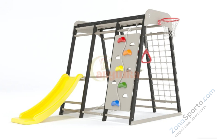 Детский комплекс Савушка Непоседа 2 nero-cappucino