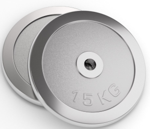 Диск хромированный UNIX Fit 15 кг, 25 мм