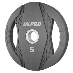 Диск олимпийский обрезиненный 10 кг OKPRO OK2005C-1000
