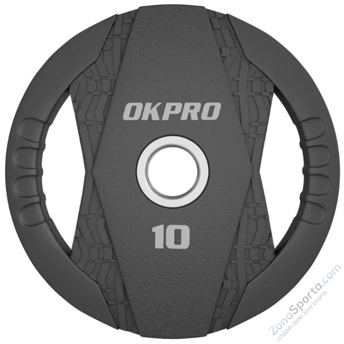 Диск олимпийский обрезиненный 25 кг OKPRO OK2005C-2500
