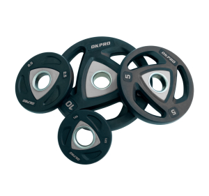 Диск олимпийский полиуретановый 1,25 кг OKPRO OK2037A-125-G