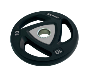 Диск олимпийский полиуретановый 10 кг OKPRO OK2037A-1000-G