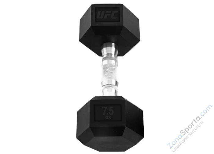 Гантель шестигранная UFC 7,5 кг