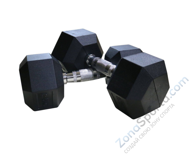 Гантели гексагональные 2 шт. по 1 кг DFC DB001-1