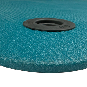 Гимнастический коврик Airex Fitline 140 с люверсами цвет морской волны