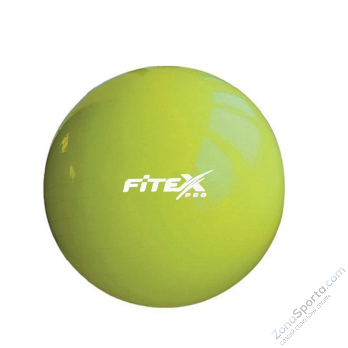 Гимнастический мяч, 55 см, зеленый Fitex FTX-1203-55