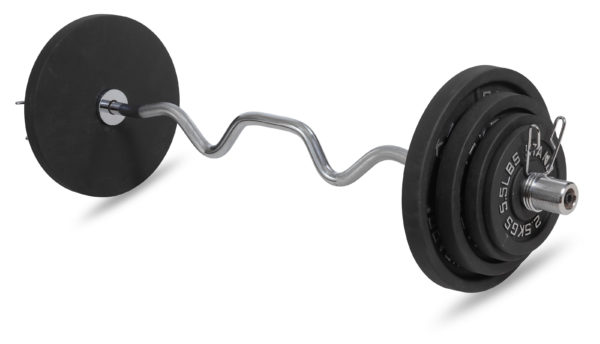 Гриф 50 мм. EZ-образный 1,2 м. до 120 кг. VictoryFit VF-S5012E120