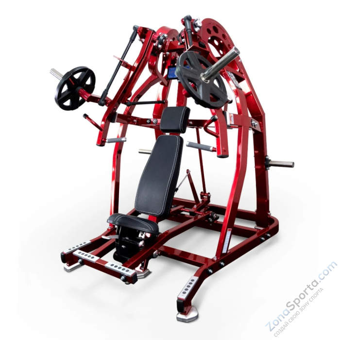 Грудной жим сидя на свободных весах Realleader LD-1001 (HSPro-1001)