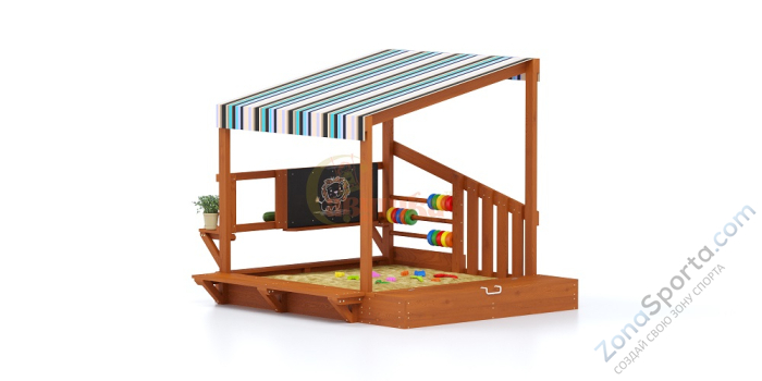 Игровой комплекс Песочный дворик Савушка-2