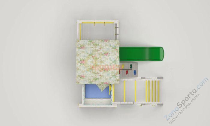 Игровой комплекс Савушка Baby 4 голубой