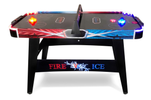 Игровой стол - аэрохоккей Fire Ice 4ф