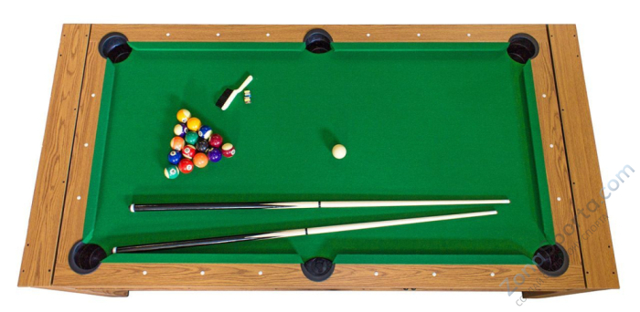 Игровой стол - трансформер (бильярд, аэрохоккей, настольный теннис) Twister (дуб)