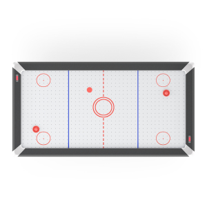Игровой стол Unix Line Аэрохоккей (214х112 cм) White